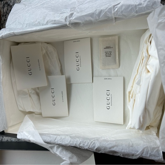 EUC Gucci rainbow sneakers with crystal details along the sole, size 35 - Picture 7 of 10